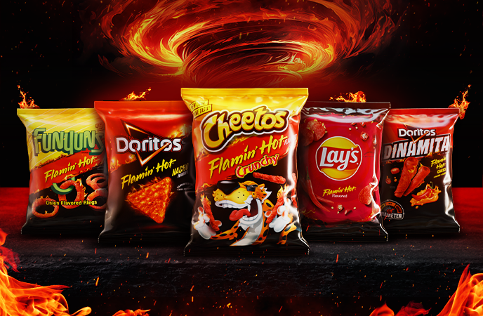 Flamin' Hot Top Banner
